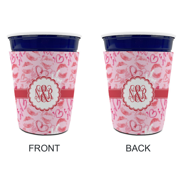 Lips n Hearts Party Cup Sleeves - without bottom - Approval