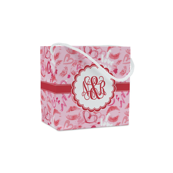 Custom Lips n Hearts Party Favor Gift Bags - Matte (Personalized)