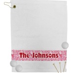 Lips n Hearts Golf Bag Towel (Personalized)