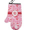Lips n Hearts Personalized Oven Mitt - Left
