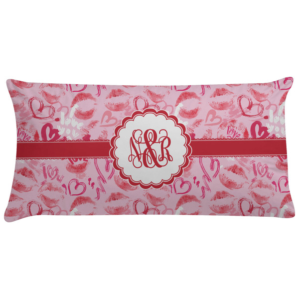 Custom Lips n Hearts Pillow Case (Personalized)