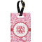 Lips n Hearts Personalized Rectangular Luggage Tag