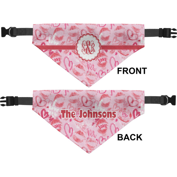 Lips n Hearts Pet Bandana Approval
