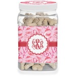 Lips n Hearts Dog Treat Jar (Personalized)