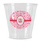 Lips n Hearts Plastic Shot Glass (Personalized)