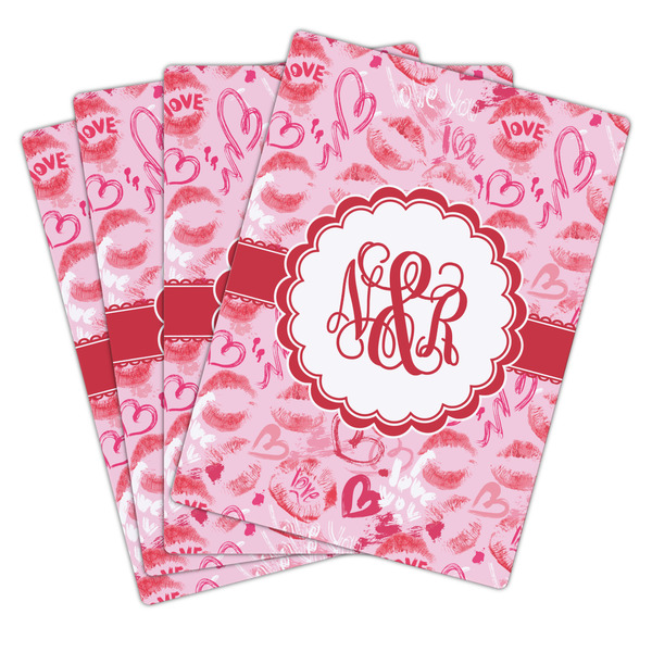 Lips n Hearts Playing Cards - Hand Back View