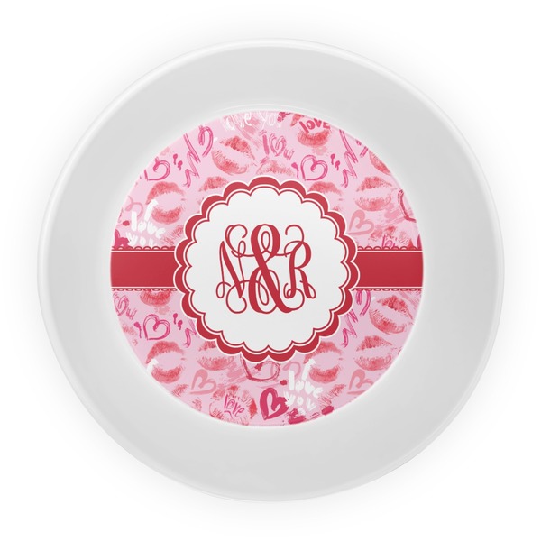 Lips n Hearts Melamine Bowl - Center