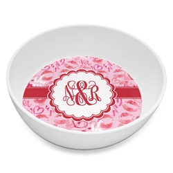 Lips n Hearts Melamine Bowl - 8 oz (Personalized)