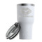 Lips n Hearts RTIC Tumbler -  White (with Lid)