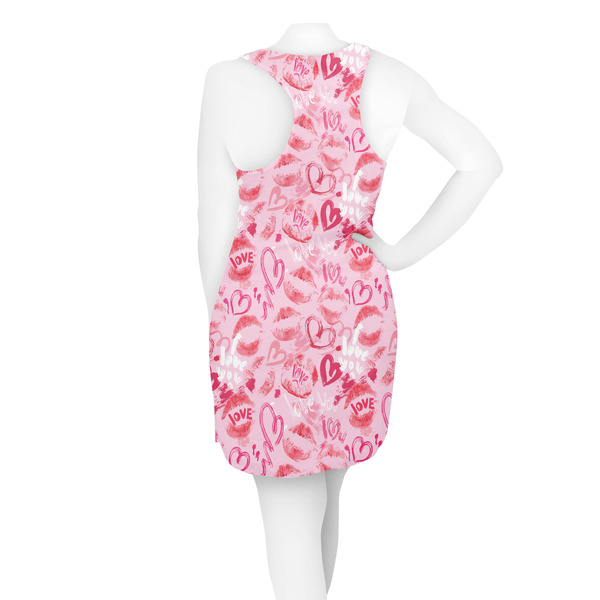 Lips n Hearts Racerback Dress - On Model - Back