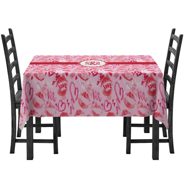 Custom Lips n Hearts Tablecloth (Personalized)