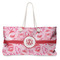 Lips n Hearts Large Rope Tote Bag - Front View