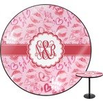 Lips n Hearts Round Table - 30" (Personalized)