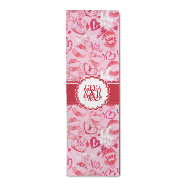 Custom Lips n Hearts Runner Rug - 2.5'x8' w/ Couple's Names