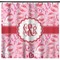 Lips n Hearts Shower Curtain (Personalized) (Non-Approval)