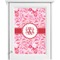 Lips n Hearts Single White Cabinet Decal