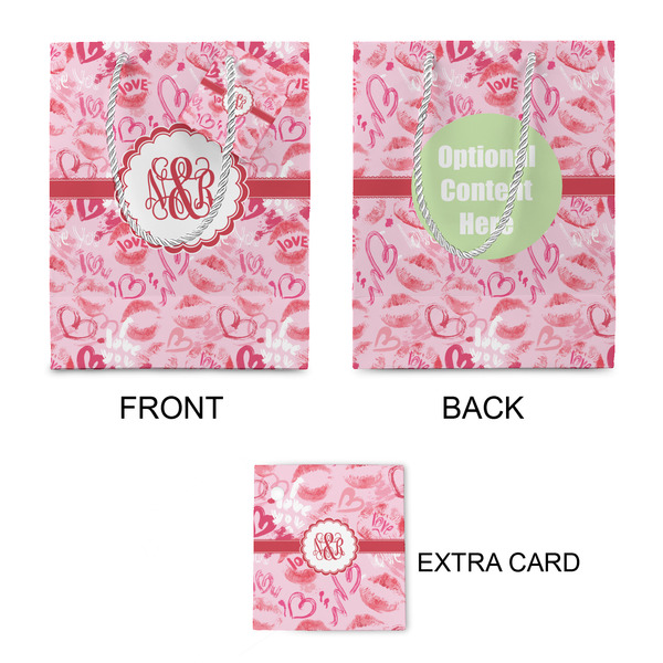 Lips n Hearts Small Gift Bag - Approval