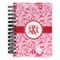 Lips n Hearts Spiral Notebook - 5x7 w/ Couple's Names