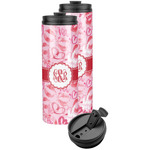 Lips n Hearts Stainless Steel Skinny Tumbler (Personalized)