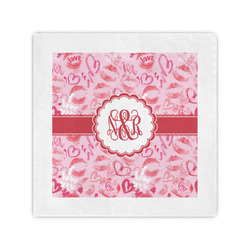 Lips n Hearts Standard Cocktail Napkins (Personalized)