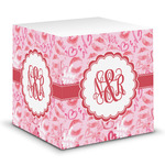 Lips n Hearts Sticky Note Cube (Personalized)