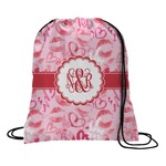 Lips n Hearts Drawstring Backpack - Small (Personalized)