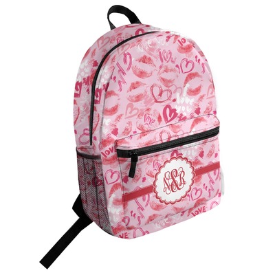 Lips n Hearts Student Backpack (Personalized)