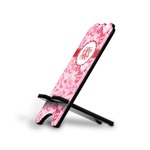 Lips n Hearts Stylized Cell Phone Stand - Small w/ Couple's Names