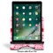 Lips n Hearts Stylized Tablet Stand - Front with ipad
