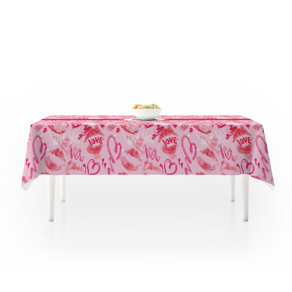 Lips n Hearts Tablecloths (58"x102") - MAIN