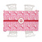 Lips n Hearts Tablecloth - 58"x102" (Personalized)