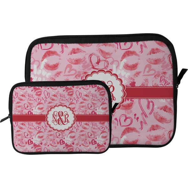 Lips n Hearts Tablet Sleeve (Size Comparison)