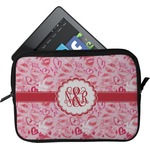 Lips n Hearts Tablet Case / Sleeve - Small (Personalized)