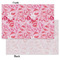 Lips n Hearts Tissue Paper - Heavyweight - Small - Front & Back