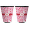 Lips n Hearts Trash Can Black - Front and Back - Apvl
