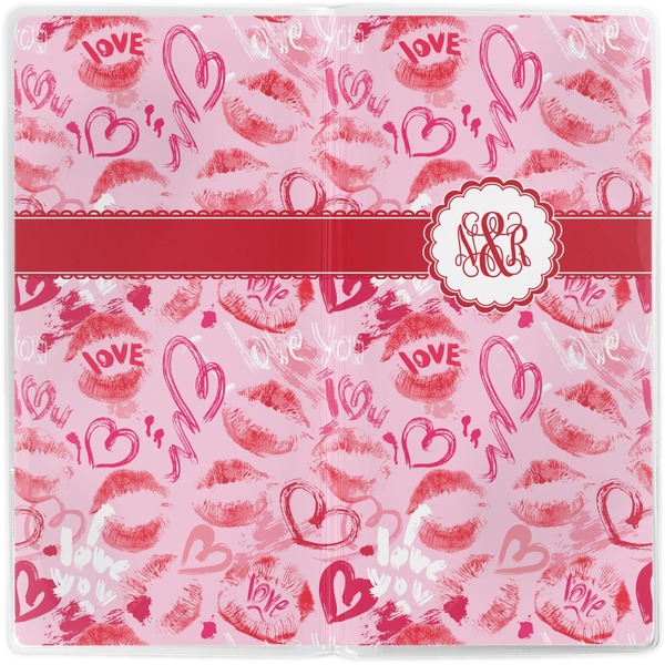 Lips n Hearts Vinyl Document Wallet - Apvl