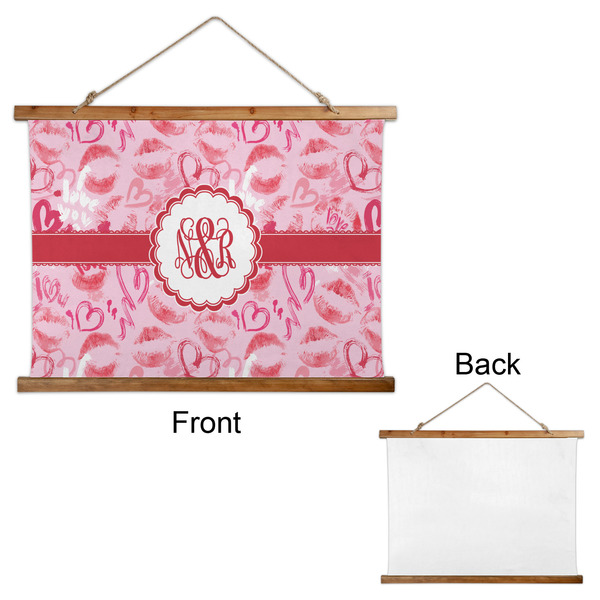 Lips n Hearts Wall Hanging Tapestry - Landscape - APPROVAL