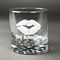 Lips n Hearts Whiskey Glass - Front/Approval