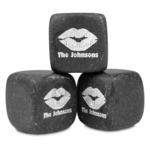 Lips n Hearts Whiskey Stone Set (Personalized)