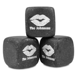 Lips n Hearts Whiskey Stone Set (Personalized)