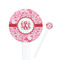 Lips n Hearts Round Plastic Stir Sticks (Personalized)