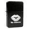 Lips n Hearts Windproof Lighters - Black - Front/Main