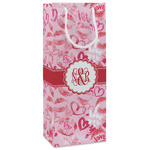 Lips n Hearts Wine Gift Bags - Matte (Personalized)