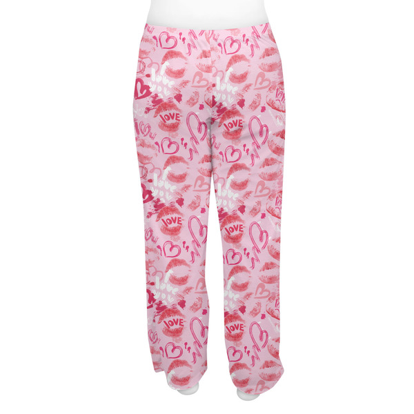 Lips n Hearts Women's Pj on model - Back