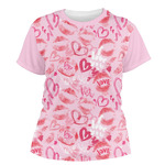 Lips n Hearts Women's Crew T-Shirt - X Small