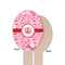 Lips n Hearts Wooden Food Pick - Oval - Single Sided - Front & Back