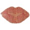 Lips n Hearts Wooden Sticker Medium Color - Main