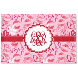 Lips n Hearts Woven Mat (Personalized)