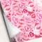 Lips n Hearts Wrapping Paper - 5 Sheets