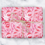 Lips n Hearts Wrapping Paper (Personalized)